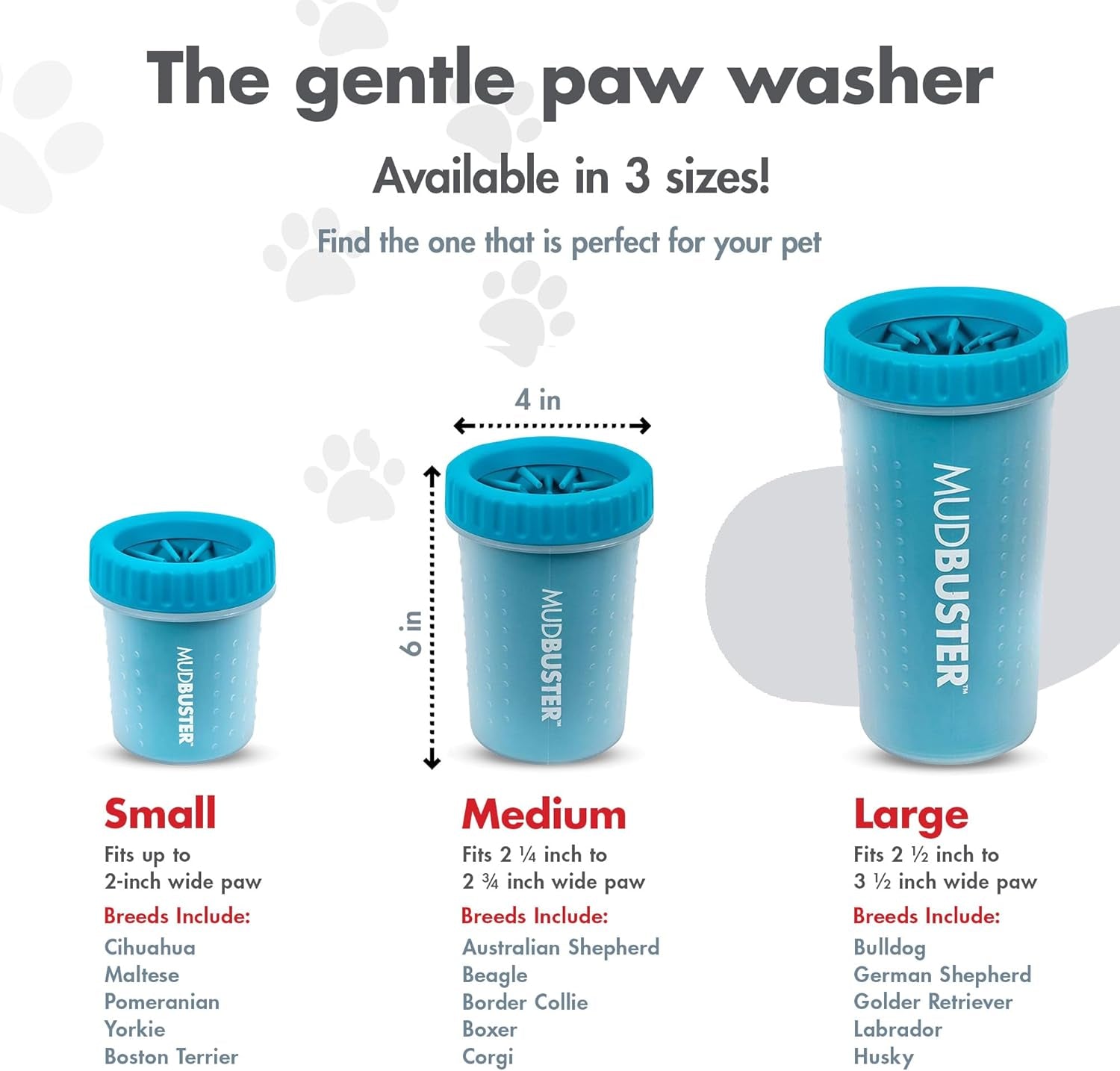 - Limpiador Portátil De Patas De Perro Mudbuster