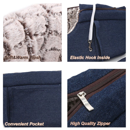 Pets Carrier for Cat Carrying Bag for Cats Dog Backpack Panier Handbag Travel Small Bag Plush Puppy Bed Pet Products Gatos